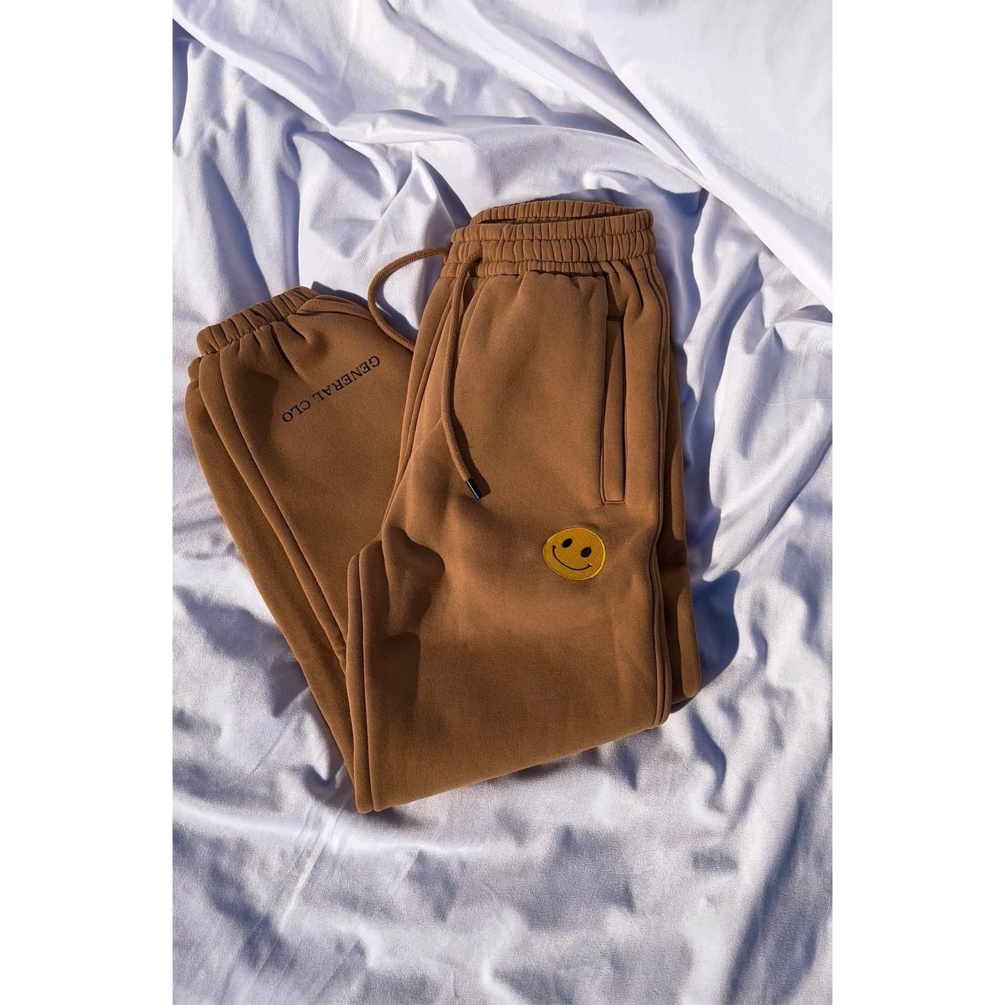 Smiley gray apricot Lounge pants